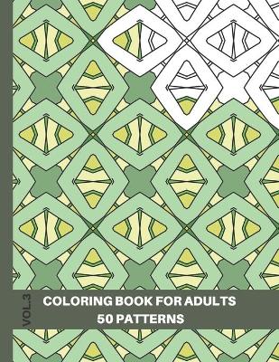 Book cover for Seamless Patterns Coloring Book