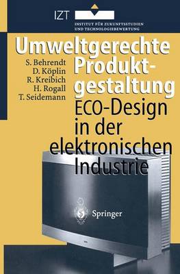 Book cover for Umweltgerechte Produktgestaltung