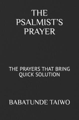 Cover of The Psalmist's Prayer