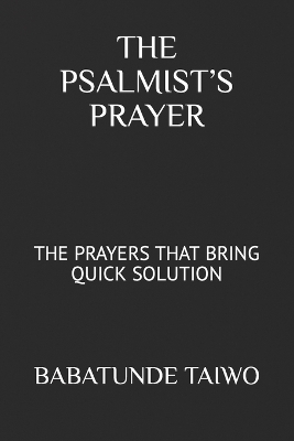 Book cover for The Psalmist's Prayer