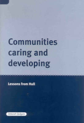 Book cover for Communities Caring and Developing