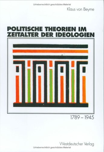 Book cover for Politische Theorien Im Zeitalter Der Ideologien