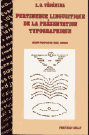 Cover of Pertinence Linguistique de la Presentation Typographique