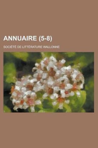 Cover of Annuaire (5-8 )