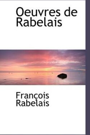 Cover of Oeuvres de Rabelais