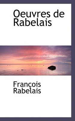 Book cover for Oeuvres de Rabelais