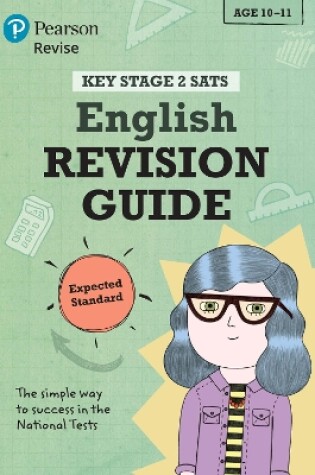 Cover of Pearson REVISE Key Stage 2 SATs English Revision Guide - Expected Standard