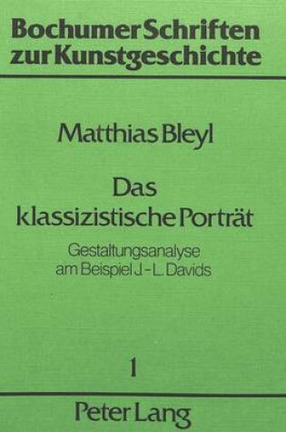 Cover of Das Klassizistische Portraet