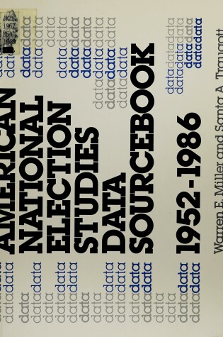 Cover of American National Election Studies Data Sourcebook, 1952-1986