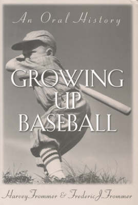 Book cover for Growing Up Baseball