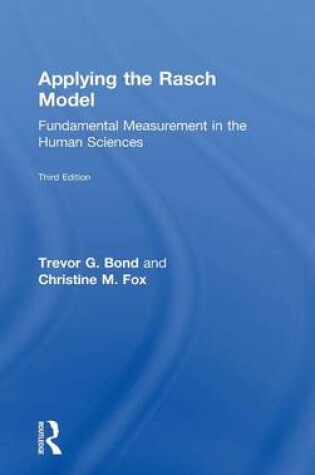 Cover of Applying the Rasch Model