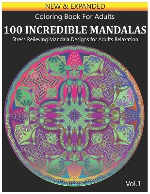 Book cover for 100 Coloring Book For Adults