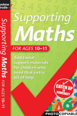 Cover of Supporting Maths for Ages 10-11