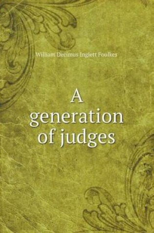 Cover of A Generation of Judges