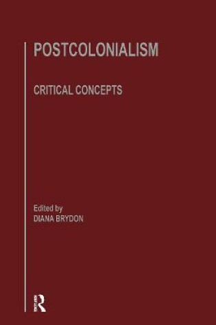 Cover of Postcolonlsm Crit Concepts V3