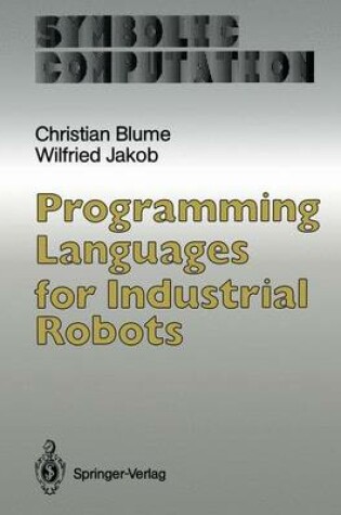 Cover of Programming Languages for Industrial Robots