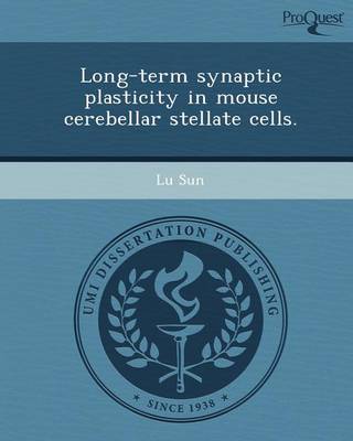 Book cover for Long-Term Synaptic Plasticity in Mouse Cerebellar Stellate Cells