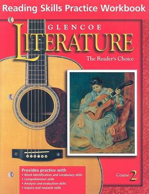 Cover of Glencoe Literature Reading Skills Practice Workbook Grade 7