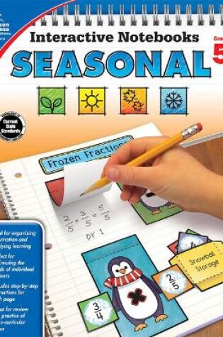 Cover of Interactive Notebooks Seasonal, Grade 5