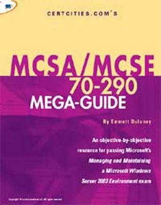 Book cover for Certcities.Com's MCSA/MCSE 70-290 Mega-Guide