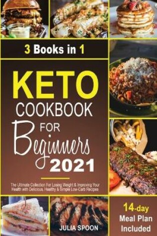 Cover of Keto Cookbook for Beginners 2021