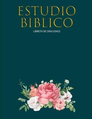 Book cover for Estudio Biblico Libreta de Oraciones