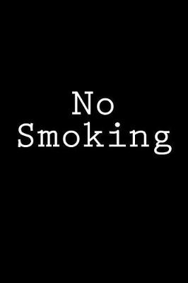 Book cover for No Smoking