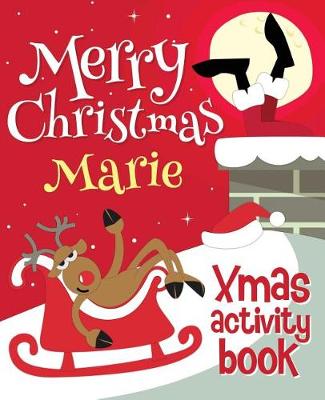 Book cover for Merry Christmas Marie - Xmas Activity Book