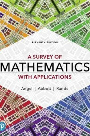 Cover of A Survey of Mathematics with Applications [rental Edition]