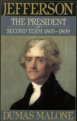 Book cover for Jefferson: President 1805-1809