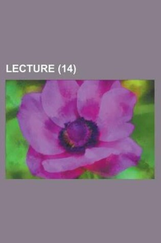Cover of Lecture (14)
