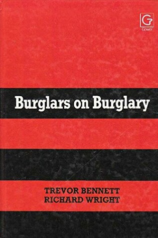 Cover of Burglars on Burglary