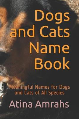 Book cover for Dogs and Cats Name Book