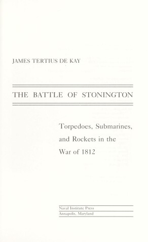 Book cover for Battle of Stonington