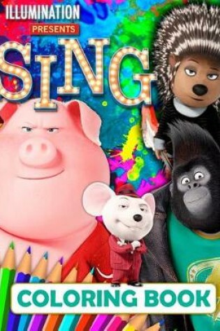 Cover of SING Coloring Book