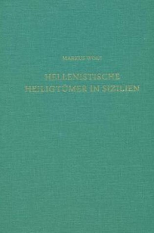 Cover of Hellenistische Heiligtumer in Sizilien