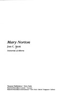 Book cover for Mary Norton