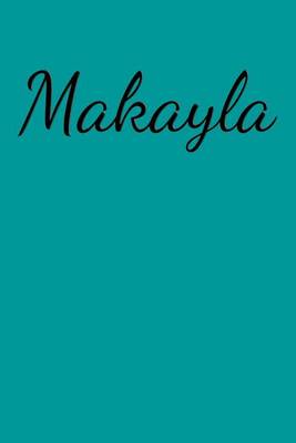 Book cover for Makayla