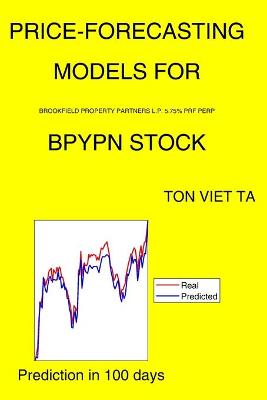 Book cover for Price-Forecasting Models for Brookfield Property Partners L.P. 5.75% Prf Perp BPYPN Stock