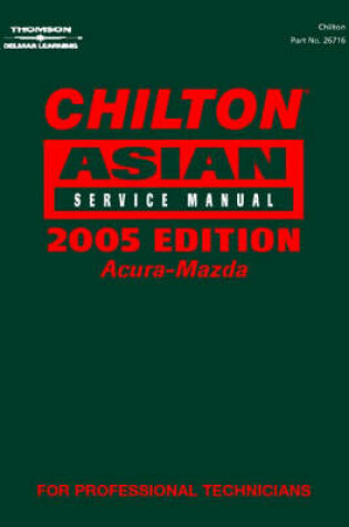 Cover of Chilton Srvc Mnl-Asian Set