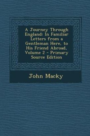 Cover of A Journey Through England