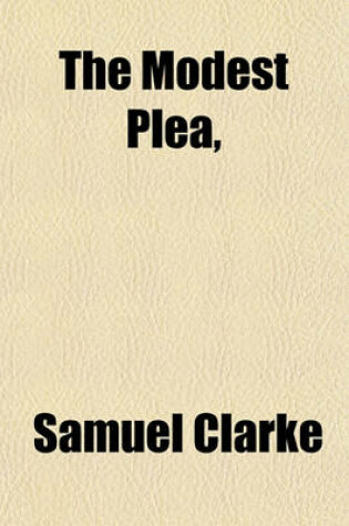 Cover of The Modest Plea,