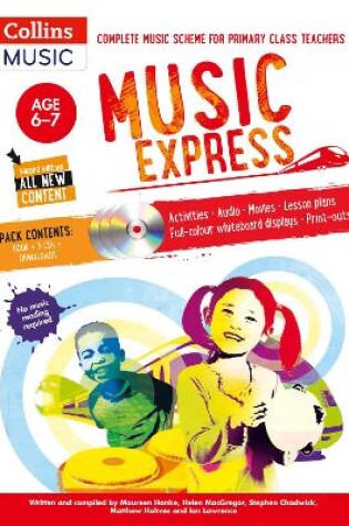 Cover of Music Express: Age 6-7 (Book + 3CDs)