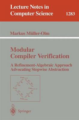 Book cover for Modular Compiler Verification