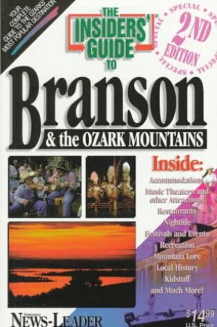 Cover of Insider's Guide to Branson and the Ozark Mountains