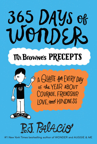 Book cover for 365 Days of Wonder: Mr. Browne's Precepts
