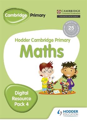 Cover of Hodder Cambridge Primary Maths CD-ROM Digital Resource Pack 4