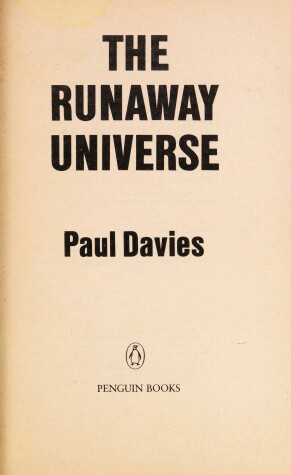 Book cover for The Runaway Universe