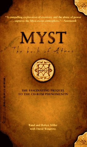 Book cover for Myst: the Book of Atrus