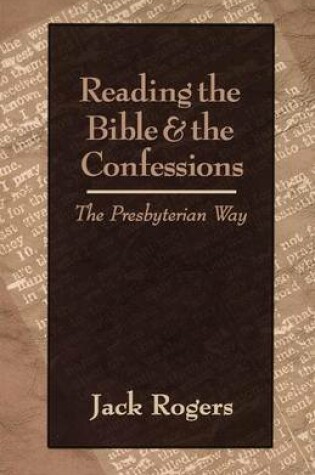 Cover of Reading the Bible and the Confessions